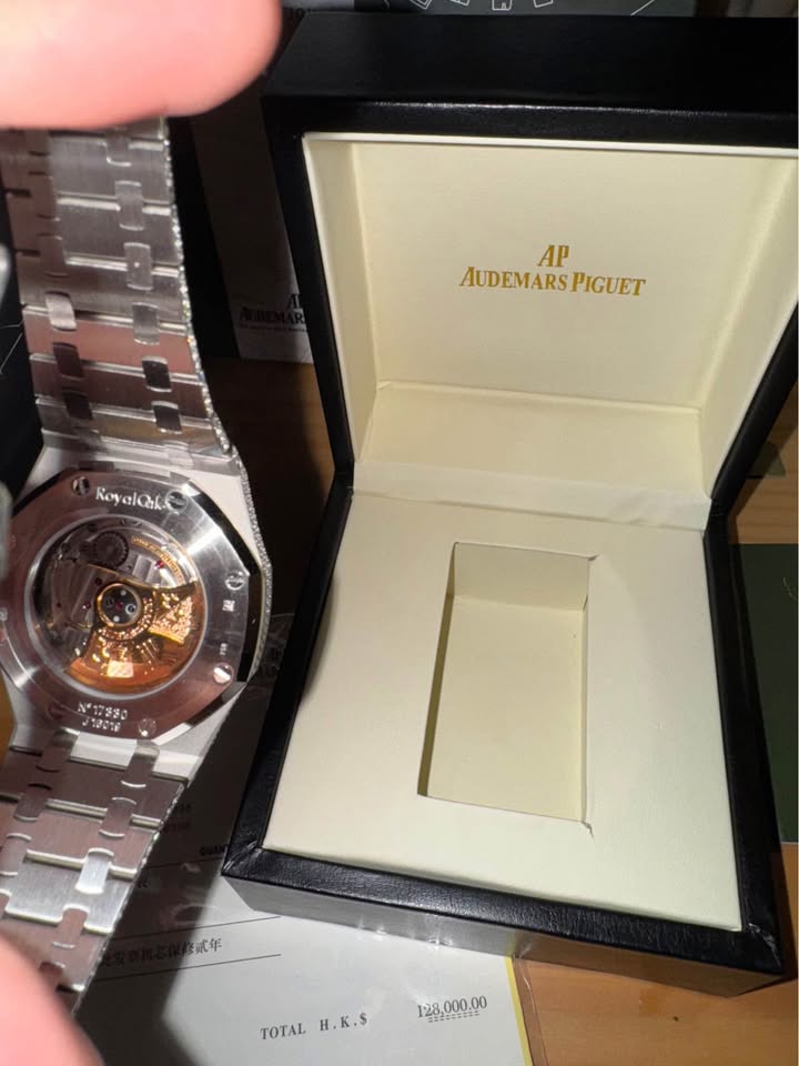 Ap Moissanite Arabic Iced Out Watch