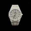 Octagonal Iced Out Moissanite Watch