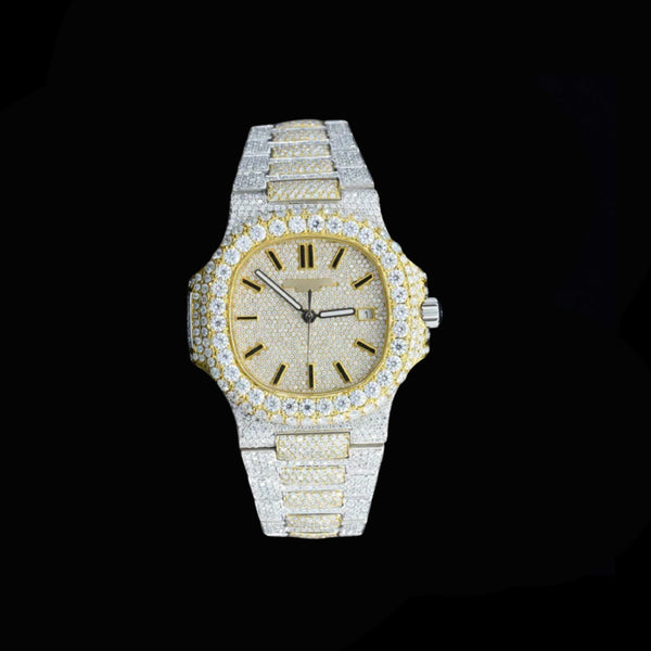 Patek Philippe Yellow Moissanite Watch