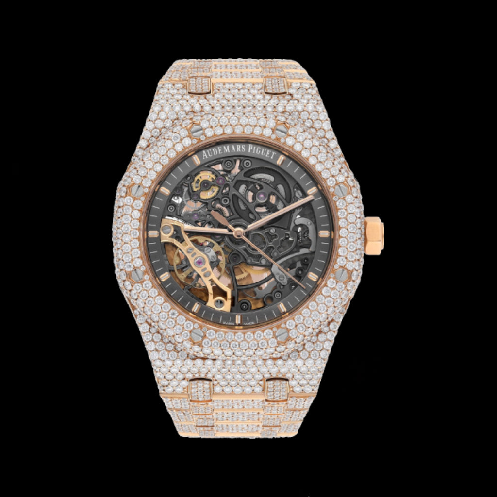 Ap Skeleton Bustdown Yellow Two Tone